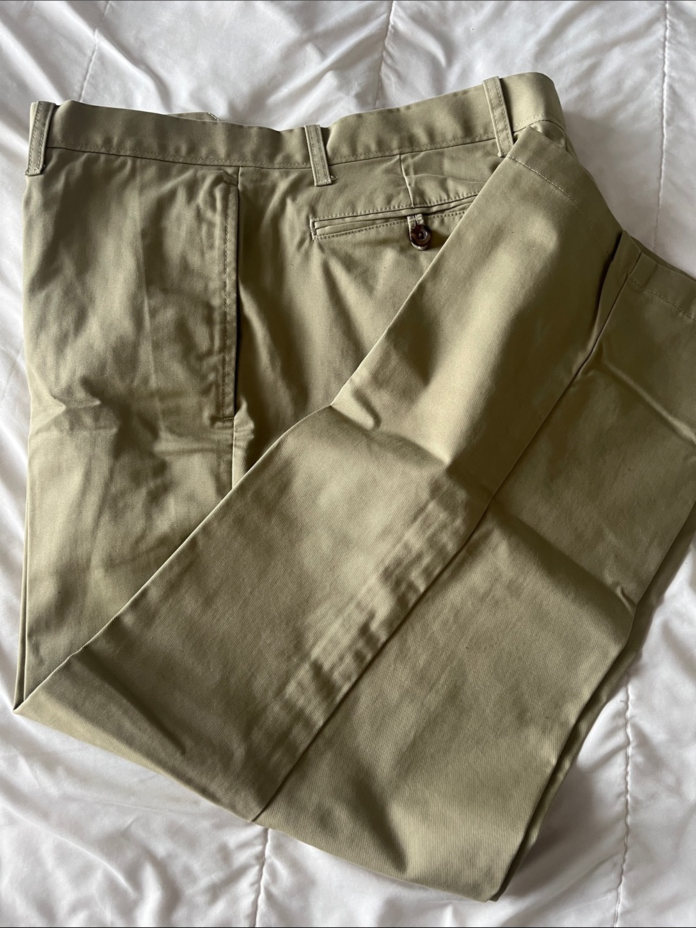 GAP Light Olive Green Men’s Chinos  Relaxed fit  35x28